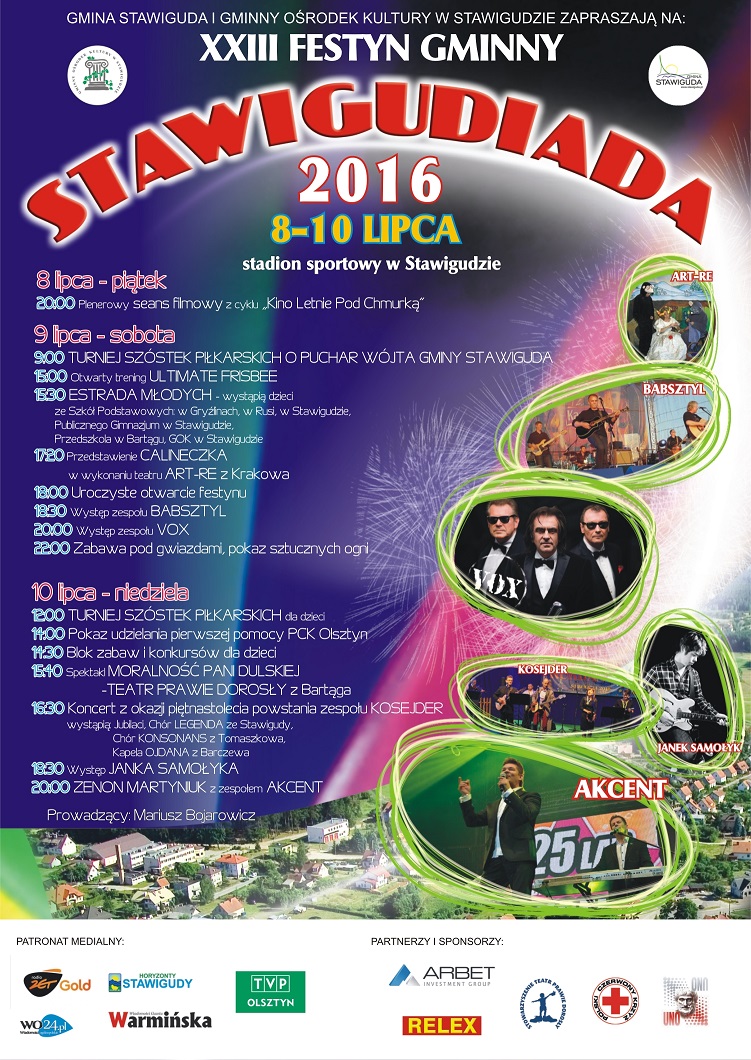 Stawigudiada! aktualności Gmina Stawiguda